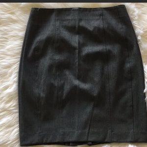 Express Charcoal Gray Skirt